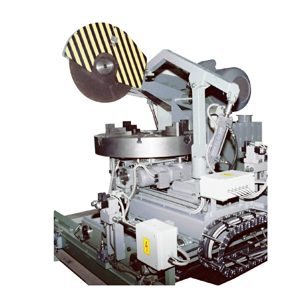 Stationary cut-off machines